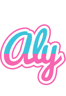 Aly woman logo