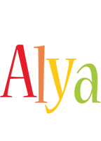 Alya birthday logo