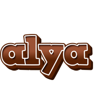 Alya brownie logo
