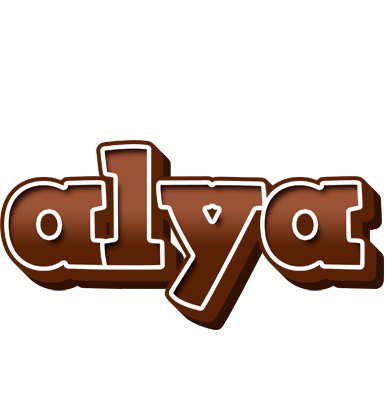 Alya brownie logo