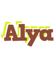 Alya caffeebar logo