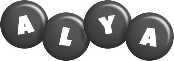 Alya candy-black logo