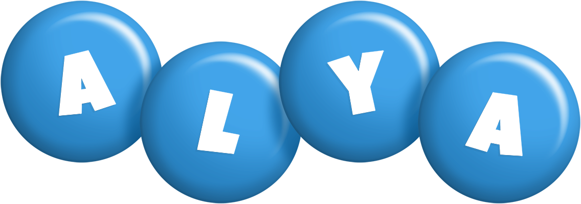 Alya candy-blue logo