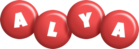 Alya candy-red logo