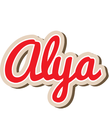 Alya chocolate logo