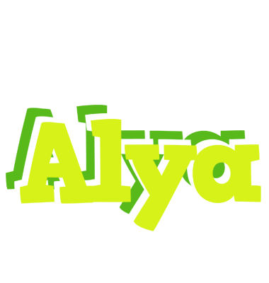 Alya citrus logo