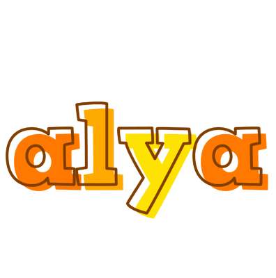 Alya desert logo