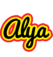 Alya flaming logo