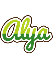 Alya golfing logo