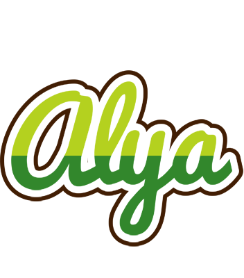 Alya golfing logo