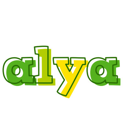 Alya juice logo