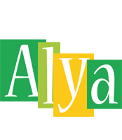 Alya lemonade logo