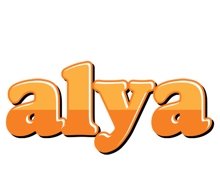 Alya orange logo
