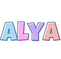 Alya pastel logo