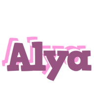 Alya relaxing logo