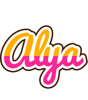 Alya smoothie logo
