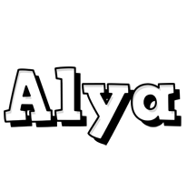 Alya snowing logo