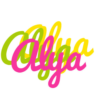 Alya sweets logo