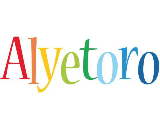 Alyetoro birthday logo