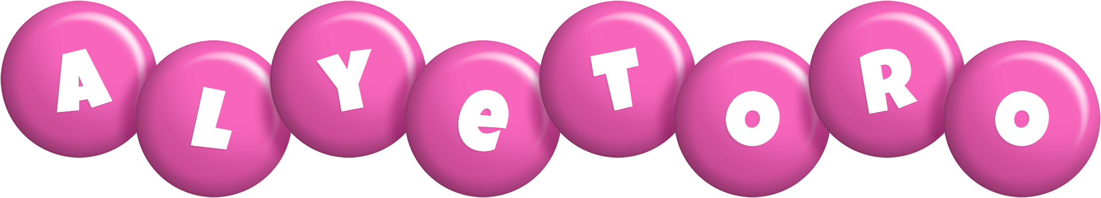 Alyetoro candy-pink logo