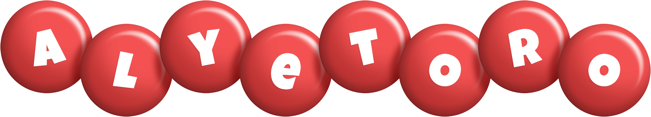 Alyetoro candy-red logo