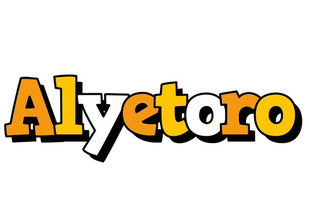 Alyetoro cartoon logo