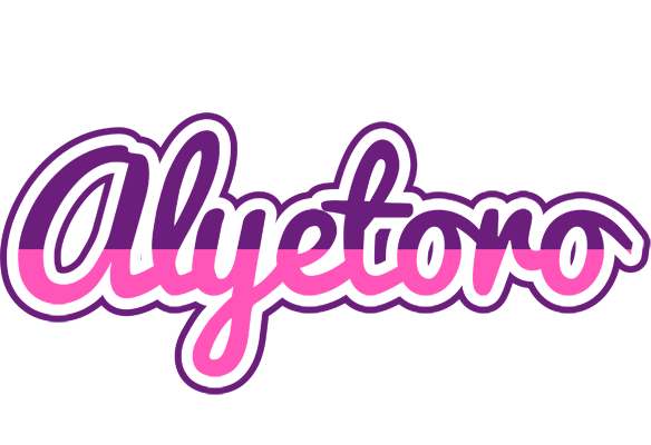 Alyetoro cheerful logo