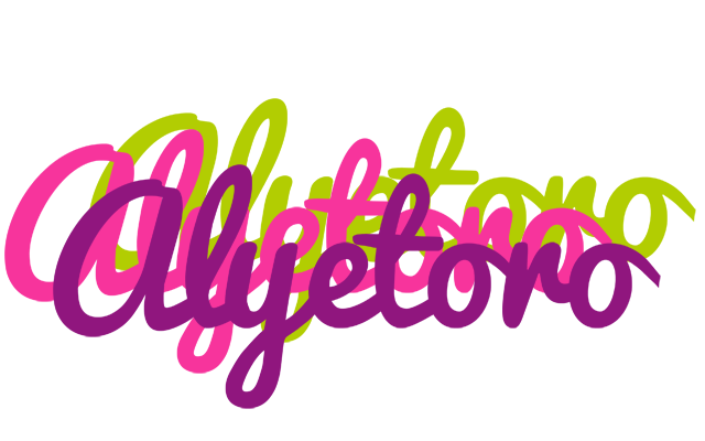 Alyetoro flowers logo
