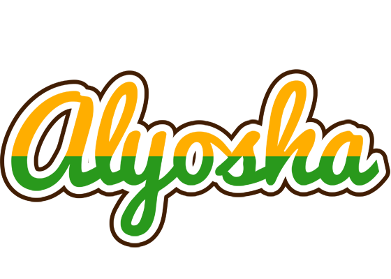 Alyosha banana logo