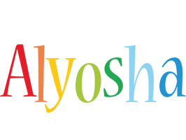 Alyosha birthday logo