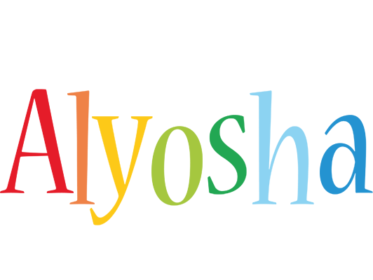 Alyosha birthday logo