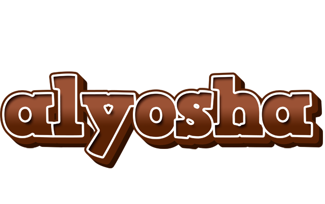 Alyosha brownie logo