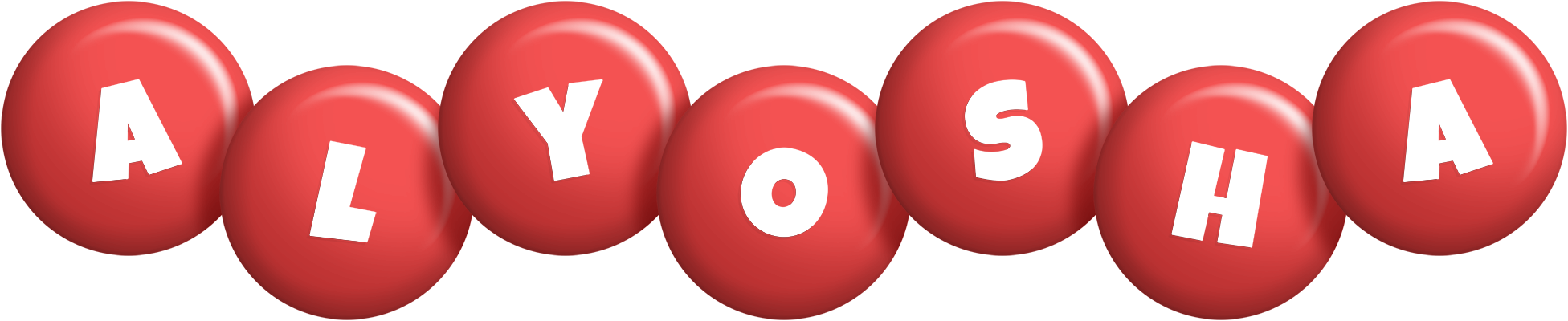 Alyosha candy-red logo
