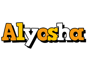 Alyosha cartoon logo