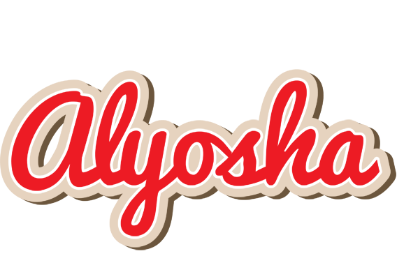 Alyosha chocolate logo