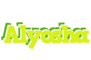 Alyosha citrus logo