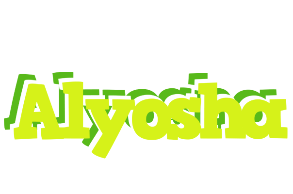 Alyosha citrus logo
