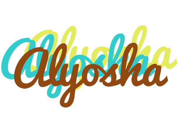 Alyosha cupcake logo