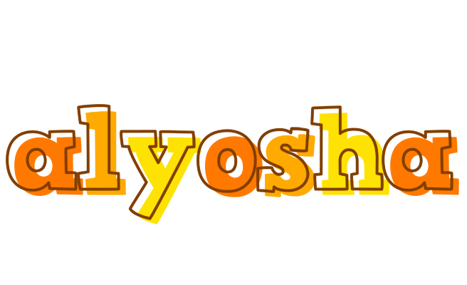 Alyosha desert logo