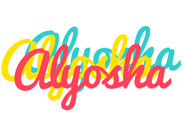 Alyosha disco logo
