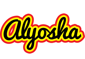 Alyosha flaming logo