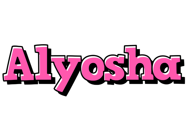 Alyosha girlish logo