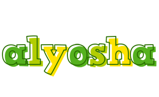 Alyosha juice logo