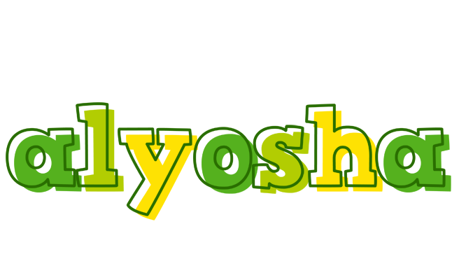 Alyosha juice logo