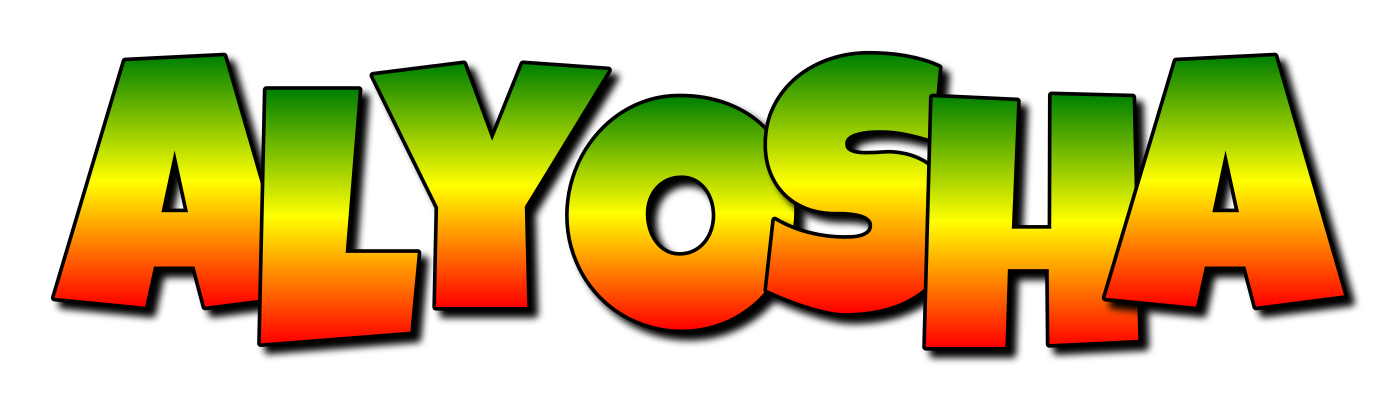 Alyosha mango logo