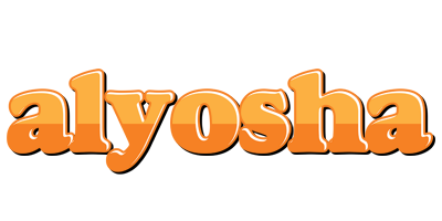 Alyosha orange logo