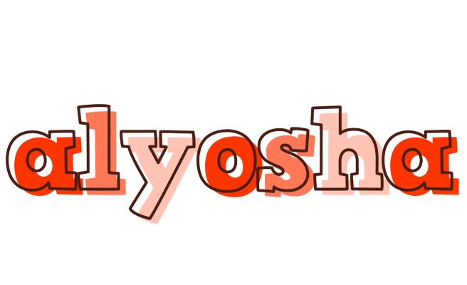 Alyosha paint logo