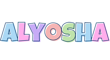 Alyosha pastel logo