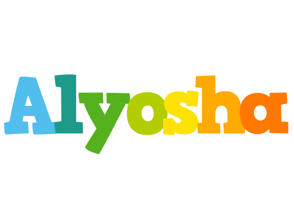 Alyosha rainbows logo
