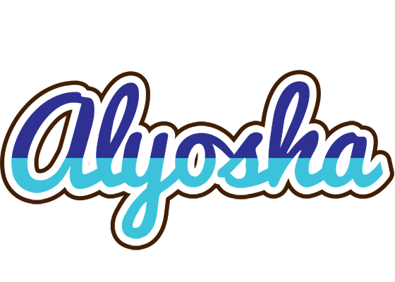 Alyosha raining logo